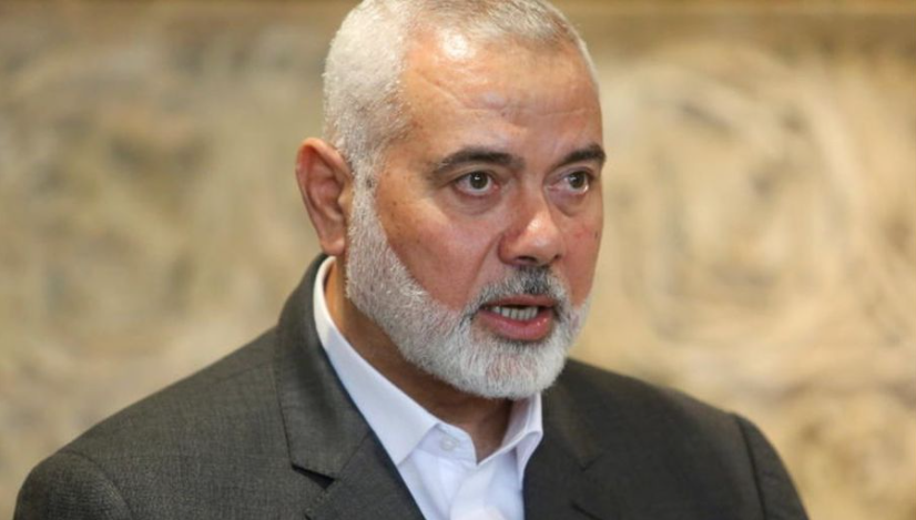 هنية يبحث مع وزير خارجية إيران التطورات في غزة