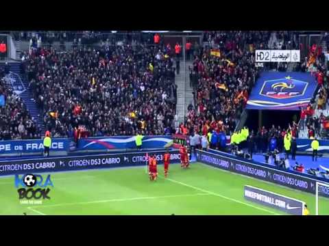 أهداف اسبانيا 1-0 فرنسا 26/3/2013 | علي سعيد الكعبي