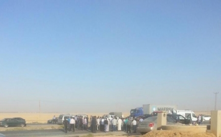بالفيديو  ..  وفاة و5 إصابات اثر حادث تصادم 3 مركبات في منطقة ضبعة بالجيزة
