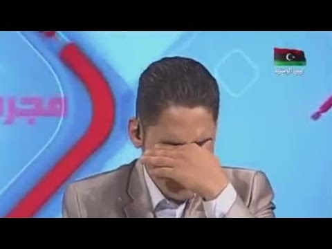 بالفيديو  ..  ليبية تصرخ : "صياع" حفتر اغتصبوا ابنة أختي ..  والمذيع يبكي