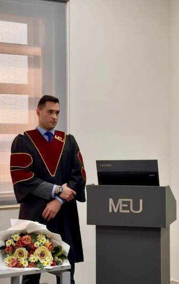 حمزة نايف المعاني ..  مبارك درجة الماجستير في الإعلام