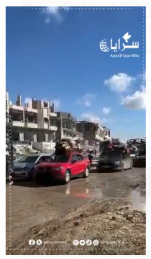 مشاهد من نزوح أهالي رفح مع تزايد القصف "الإسرائيلي" - فيديو 
