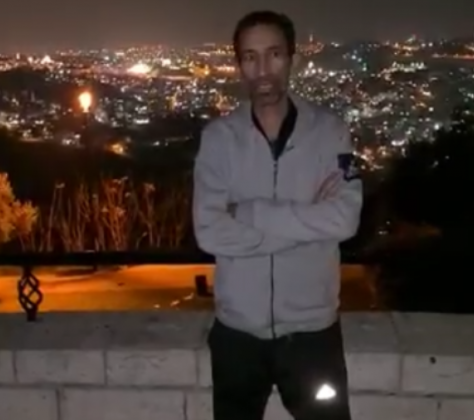 بالفيديو  ..  راتب العوضات يوجه رسالة من القدس