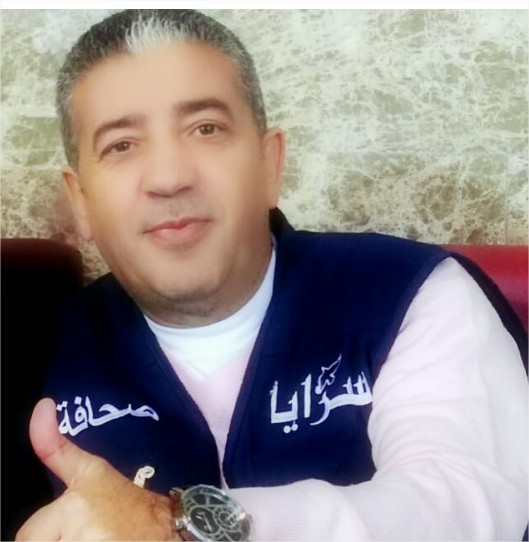 الزميل "ابراهيم ابو صفيرة " الحمد لله عالسلامه