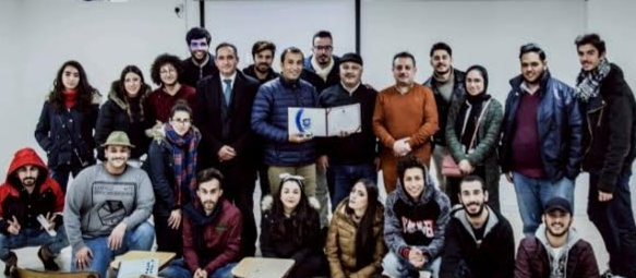  ورشة عمل في جامعة عمان الاهلية بعنوان :صناعة الافلام السينمائية بالموبايل