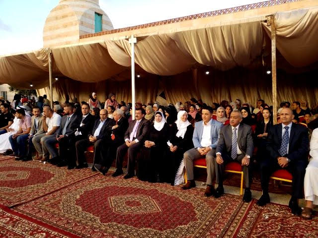 عمان الأهلية تشارك في وقفة "المحبة" على أرواح شهداء الواجب في السلط