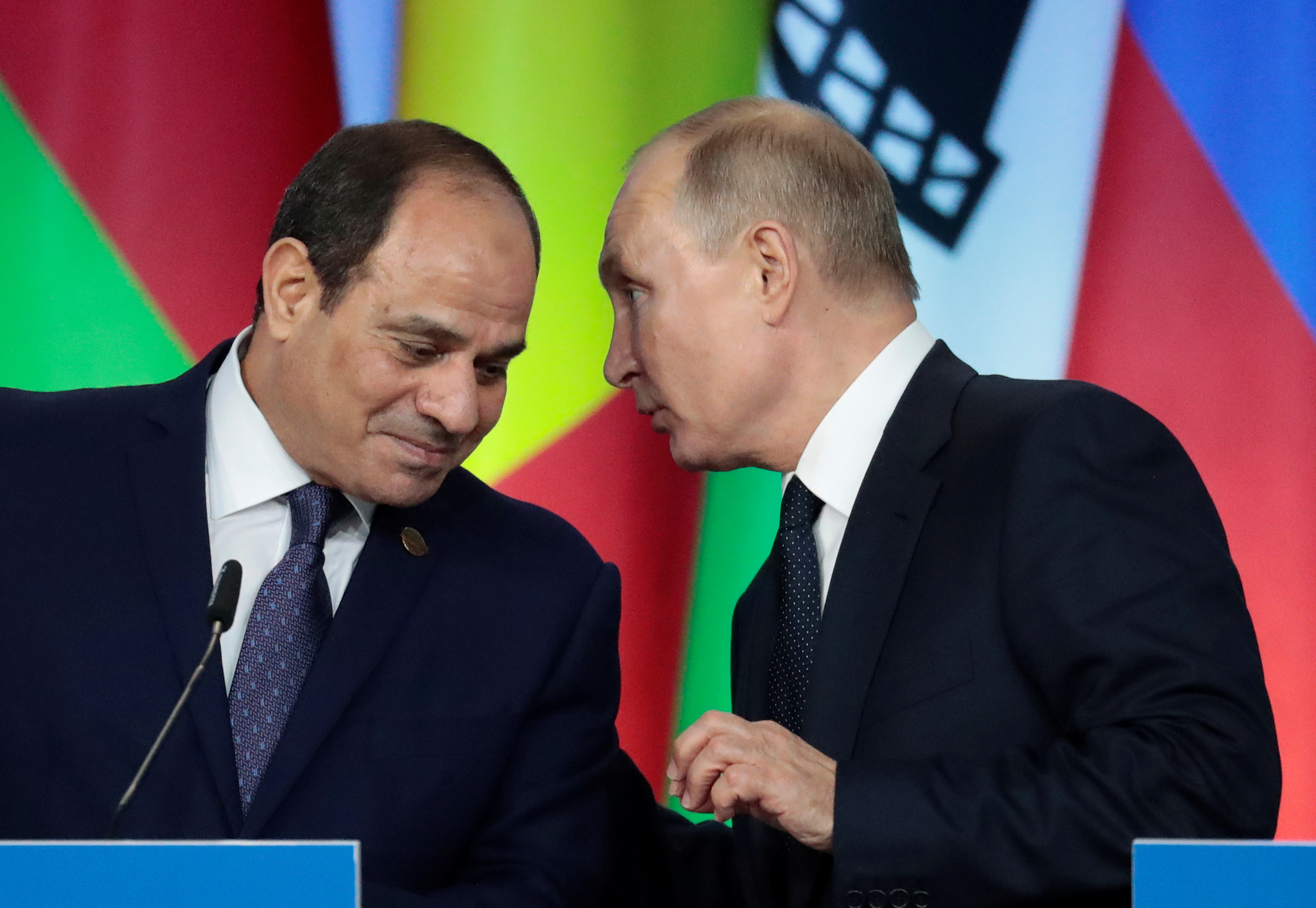 الرئاسة المصرية: السيسي يجري اتصالا هاتفيا مع بوتين