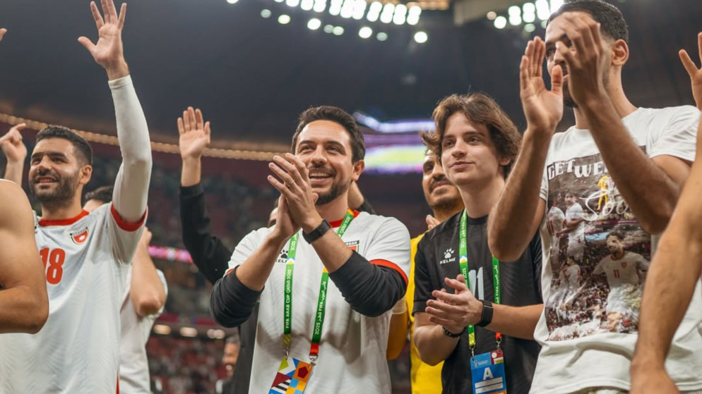 ولـي العـهد مؤازرا النشـامى عبـر انستغرام قبيل مشاركتهم في نهائيات كأس العالم: "كل الأردن وراكم"