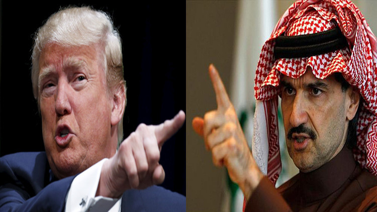 الوليد بن طلال يهاجم ترامب مرة اخرى " انت اخطر من داعش"