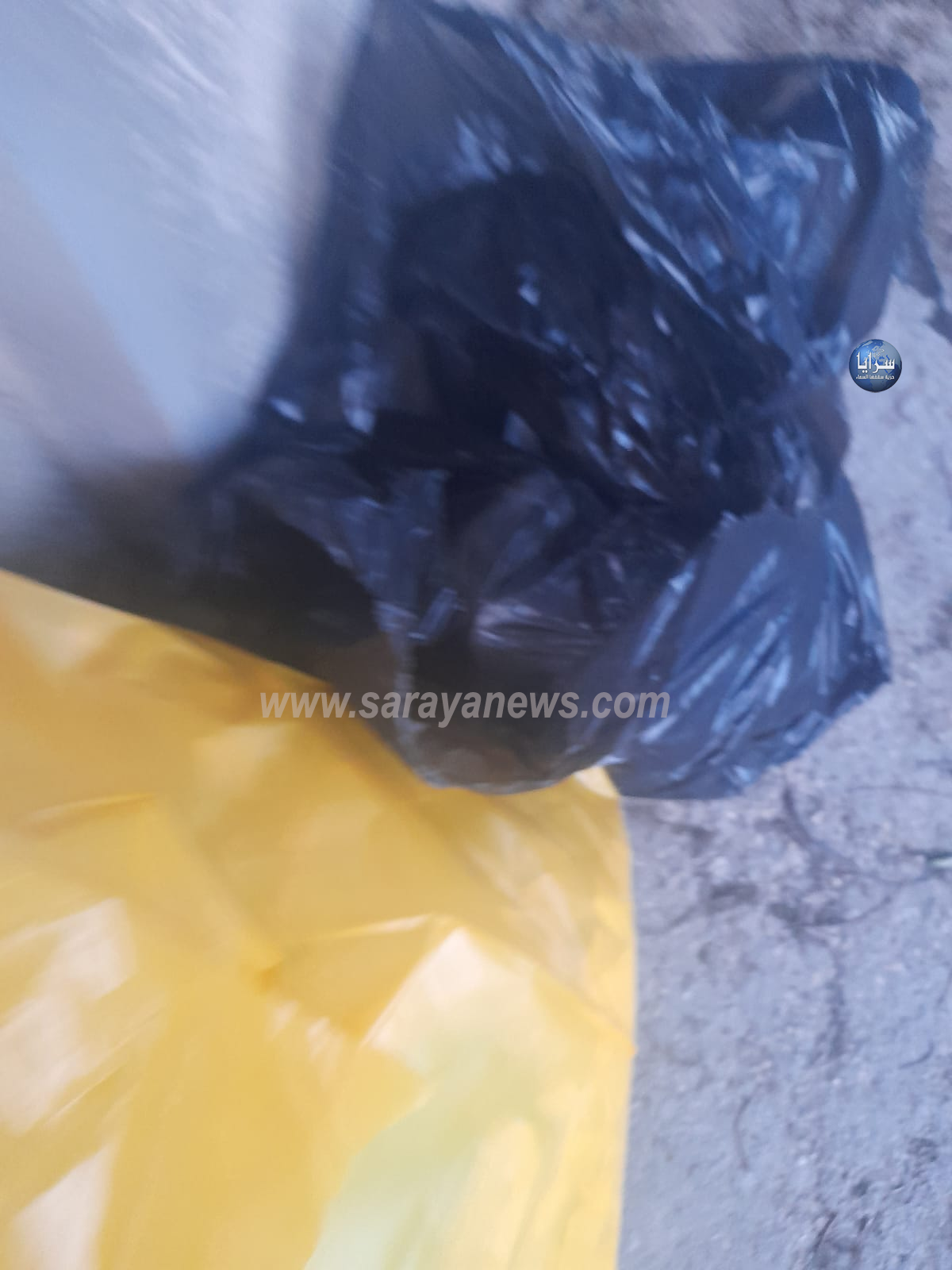 بالفيديو ..  مخلفات طبية وعبوات فحص كورونا ملقاه في محيط مستشفى الأميرة بسمة