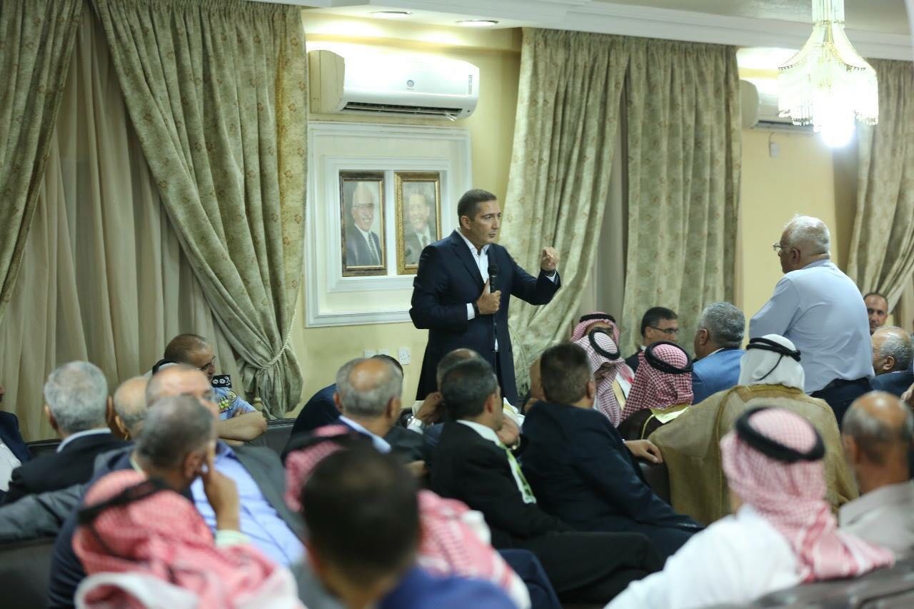 بالصور  ..  الرفاعي في ديوان ابناء عشيرة المبيضين