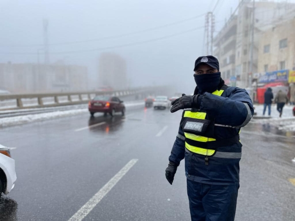 مديرية الأمن العام تحذر من حالة عدم الاستقرار الجوي المتوقعة يوم غد