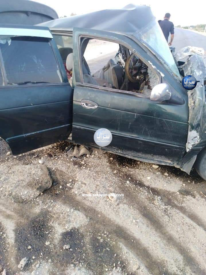 وفاة شخص واصابة (3) رجال أمن بحادث تصادم على طريق وادي عربة