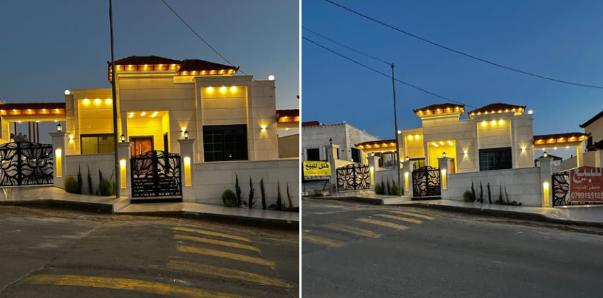 فيلا للبيع في حوض الجواميس منظقه البيضاء بسعر  140 ألف دينار 