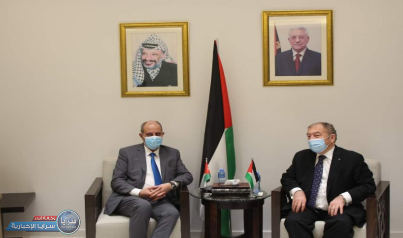 مباحثات لزيادة حجم التبادل التجاري بين الأردن و فلسطين