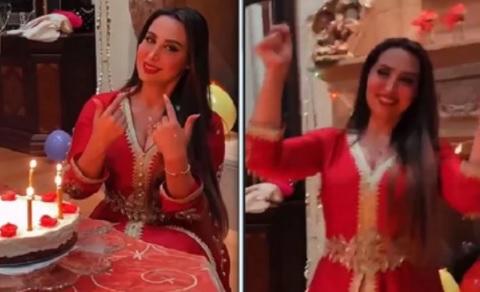 بالفيديو ..  كيف احتفلت هند القحطاني بعيد ميلادها؟