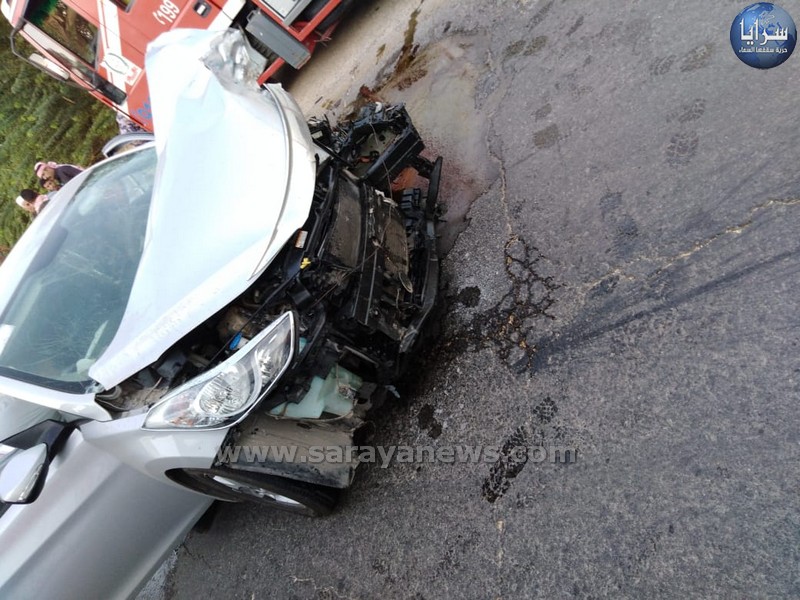 8 اصابات بحادثين في عمان 