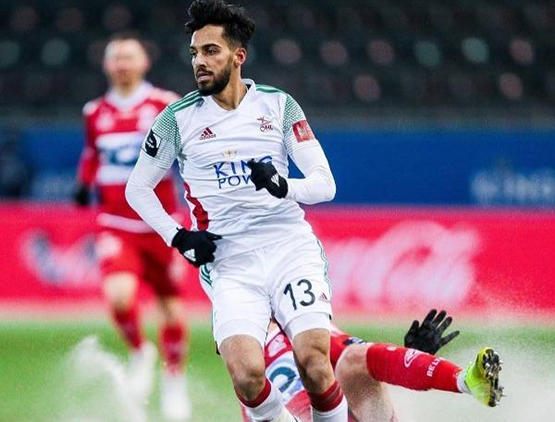 التعمري يخوض 100 مباراة في أوروبا