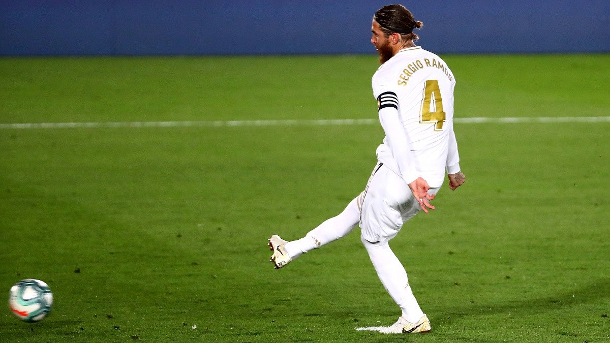 سيرجيو راموس ينافس على لقب الهداف محليا وأوروبيا بعد كورونا