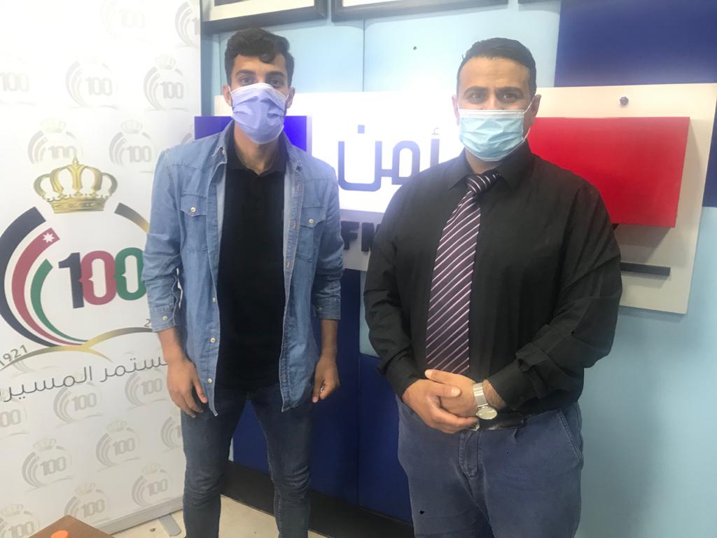 التعمري يعد جمهوره بتقديم أفضل مستوى لديه