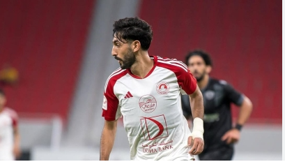 يزن النعيمات يعلن رحيله عن النادي العربي