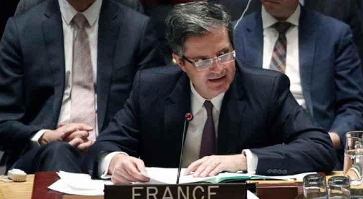 مندوب فرنسا: قرار مجلس الأمن خطوة متأخرة نظرا لما يحصل للمدنيين في سوريا