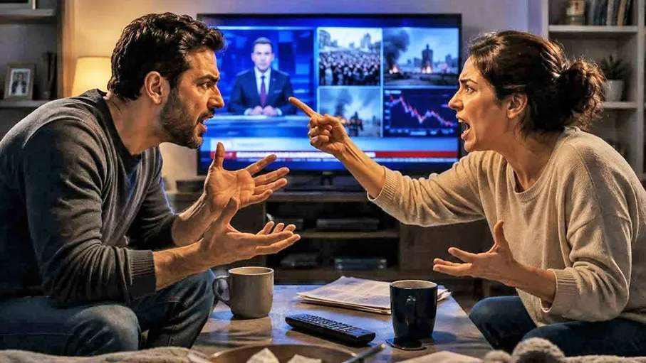 اختلاف الآراء بين الأزواج ..  متى تتحول السياسة إلى سبب للخلاف؟