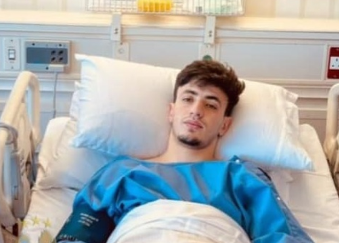 عملية جراحية ناجحة للاعب المنتخب الوطني والفيصلي خالد زكريا