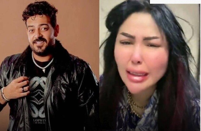 فضيحة جديدة تهز الوسط الفني في مصر ..  خبيرة تجميل تتهم زوجها المطرب الشعبي بالاعتداء عليها وسرقتها