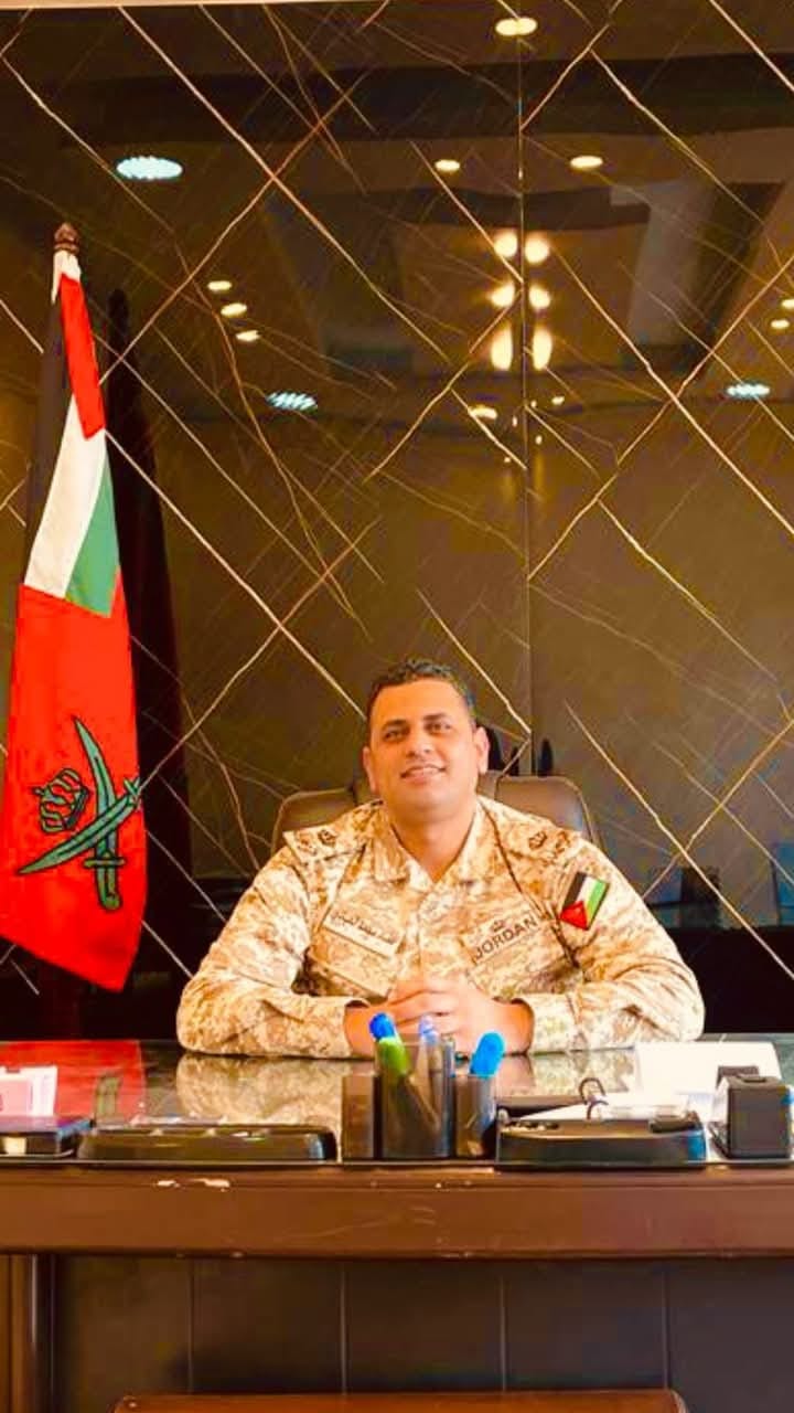  المقدم عناد محمد مفضي السعايدة ..  مبارك الترفيع 