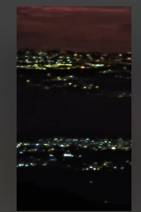 بالفيديو ..  مصور أردني يلتقط مشاهد ساحرة لأضواء مدينة القدس من عمان