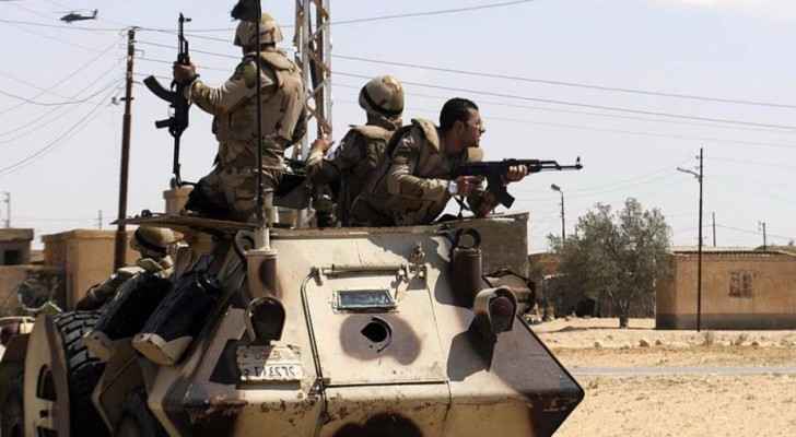 الجيش المصري يحبط عملية إرهابية في العريش