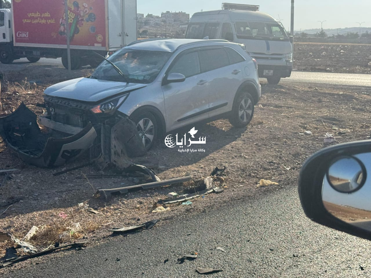 وفاة و (5) إصابات بحادث تصادم في إربد ..  صور 