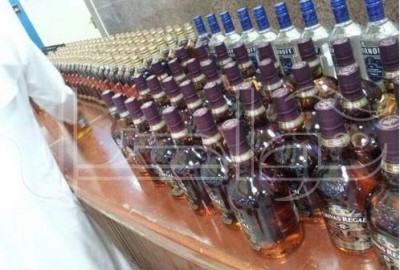 بالصور ..  أكبر مستودع خمور تم ضبطه بالرياض في السعودية