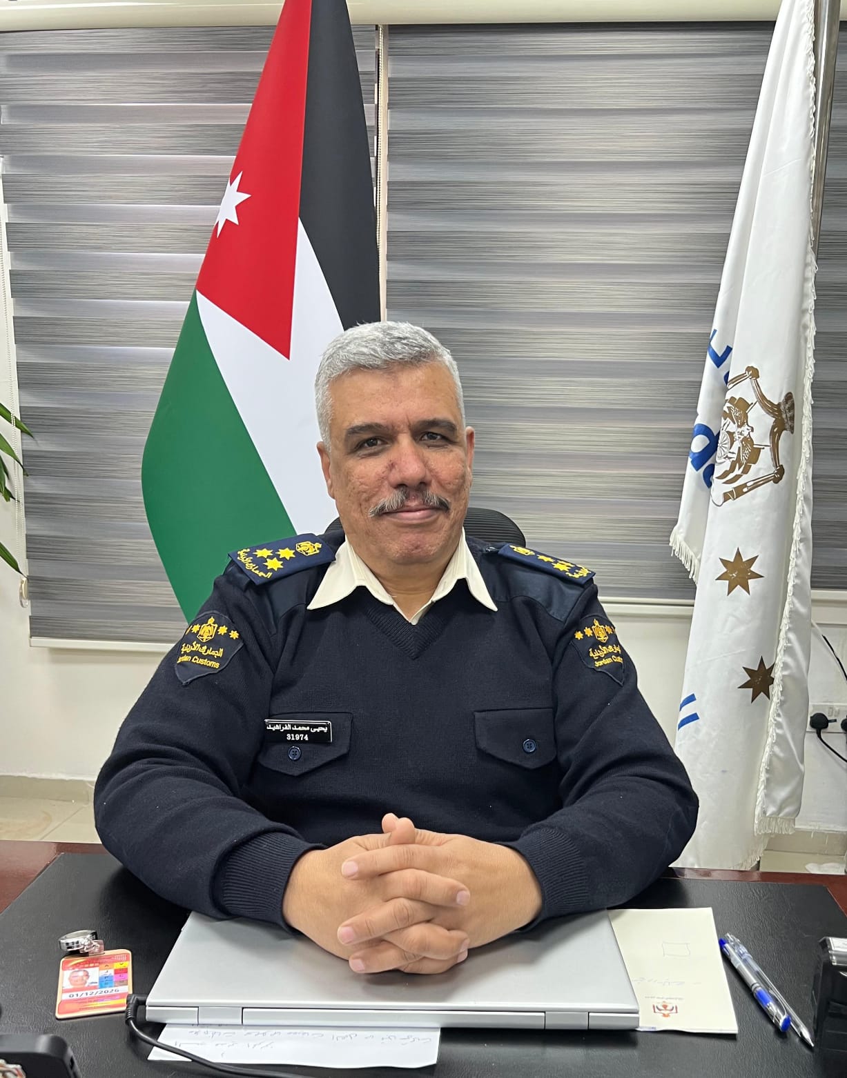  عميد جمارك يحيى محمد الفراهيد  ..  مبارك الترفيع 