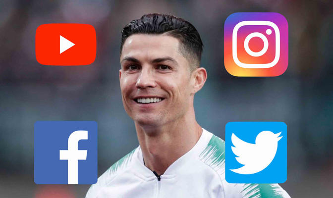 ثروة ضخمة  ..  كم يجني رونالدو من وسائل التواصل ؟