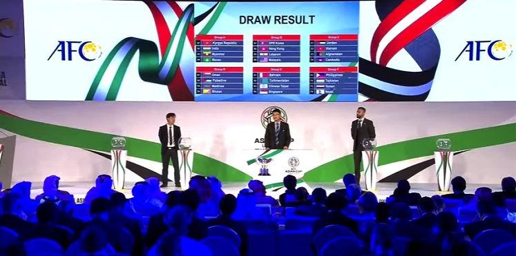 إعلان قرعة تصفيات كأس آسيا “الإمارات 2019 ..  تعرف على المجموعات