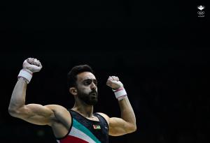 لاعب الجمباز أحمد أبو السعود إلى نهائي بطولة العالم
