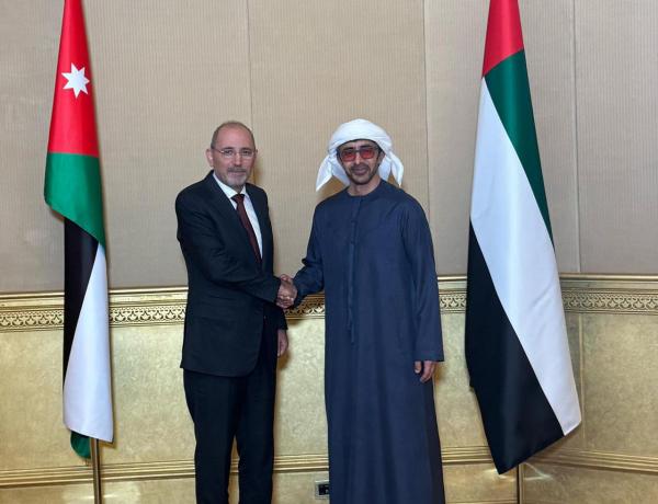 الأردن والإمارات يؤكدان ضرورة التوصّل لوقف إطلاق النار في غزة