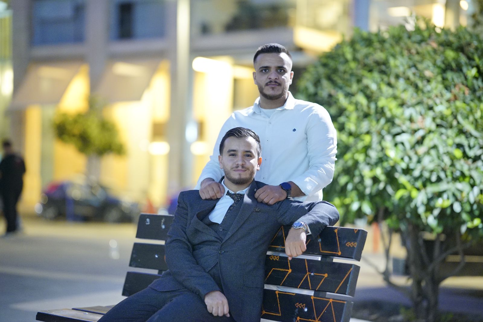 باسل و عطا إبراهيم السنيد   ..  مبارك 