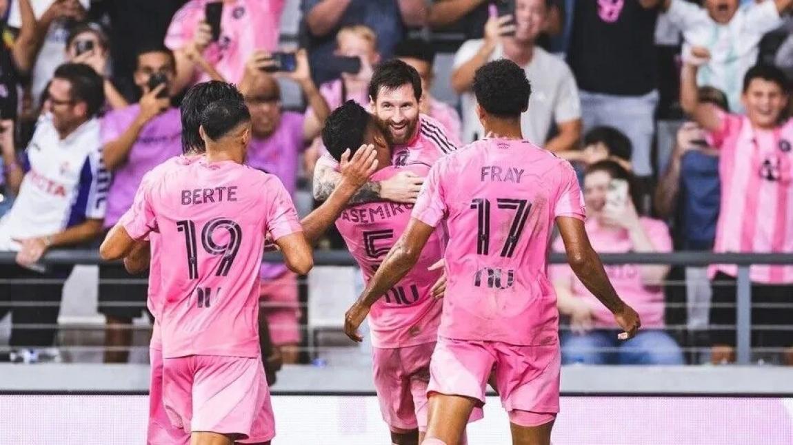 الدوري الأمريكي  ..  ميسي يقود إنتر ميامي لتعادل مثير أمام أتلانتا 2-2