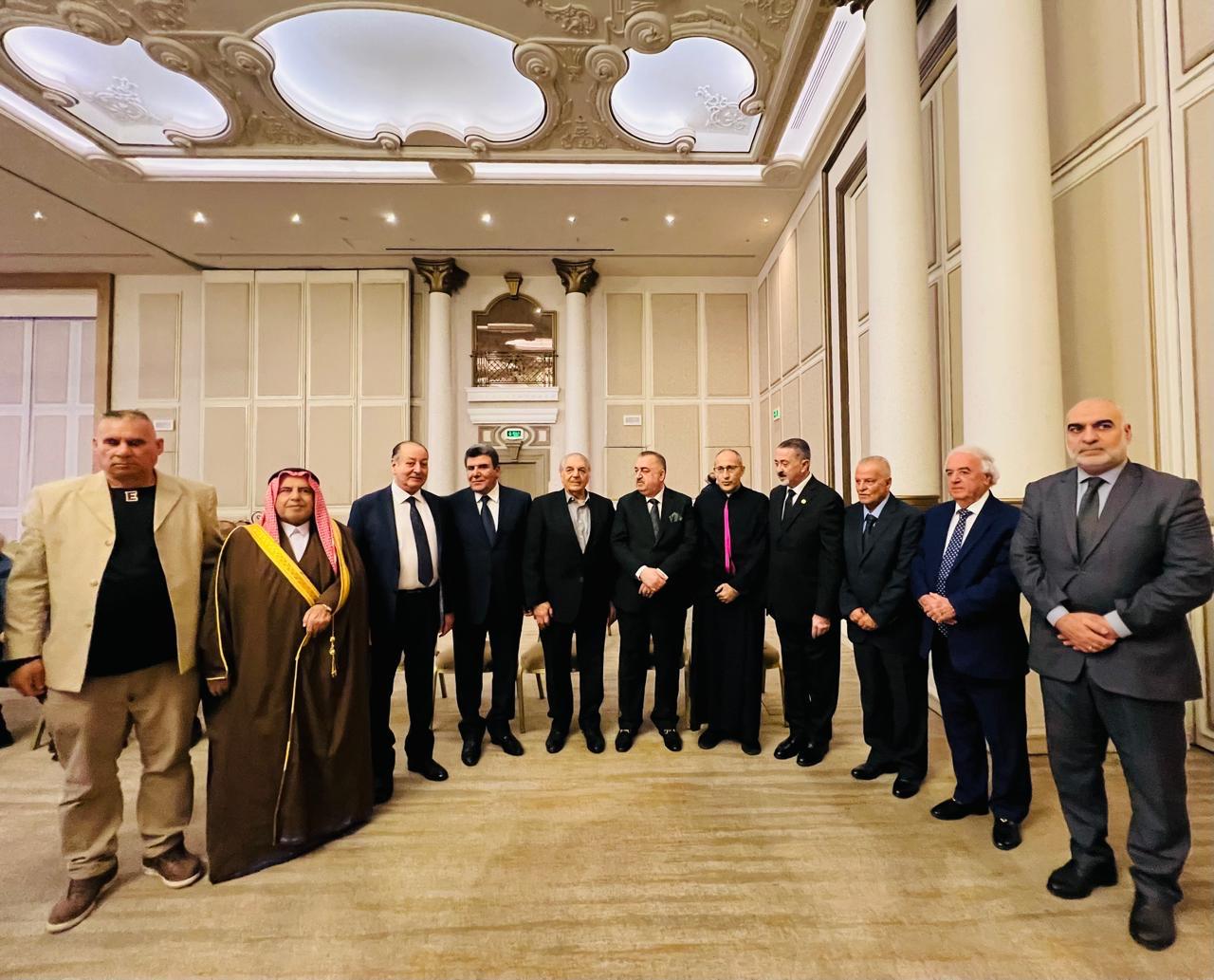 الجالية العراقية في عمّان تقيم مجلس عزاء وتأبين لشهداء كنيسة الكرك بحضور السفير البرزنجي