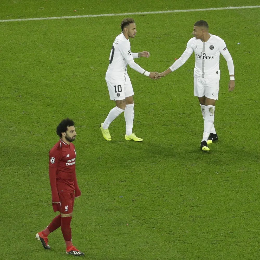صلاح ضحية مبابي في ليفربول