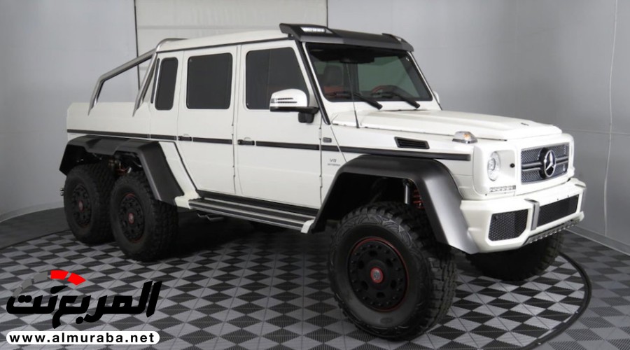مرسيدس G63 6×6 AMG معروضة للبيع مقابل 6.33 مليون ريال