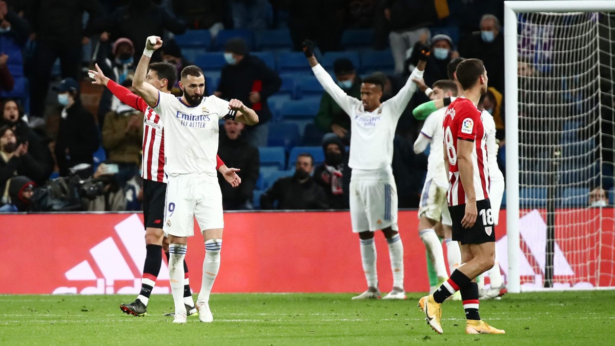 بنزيما يقود ريال مدريد لهزيمة أتلتيك بيلباو وتعزيز الصدارة