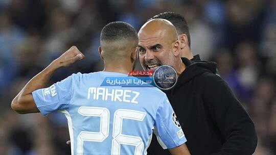 غوارديولا يكشف سبب توبيخه رياض محرز ..  فيديو