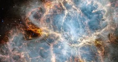 تلسكوب جيمس ويب يلتقط صورا لسديم السرطان شديد السطوع