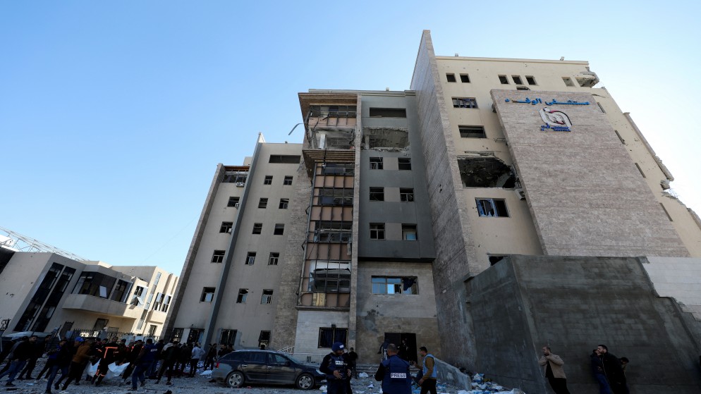 منظمة الصحة العالمية: المستشفيات و النظام الصحي في غزة تحت تهديد شديد