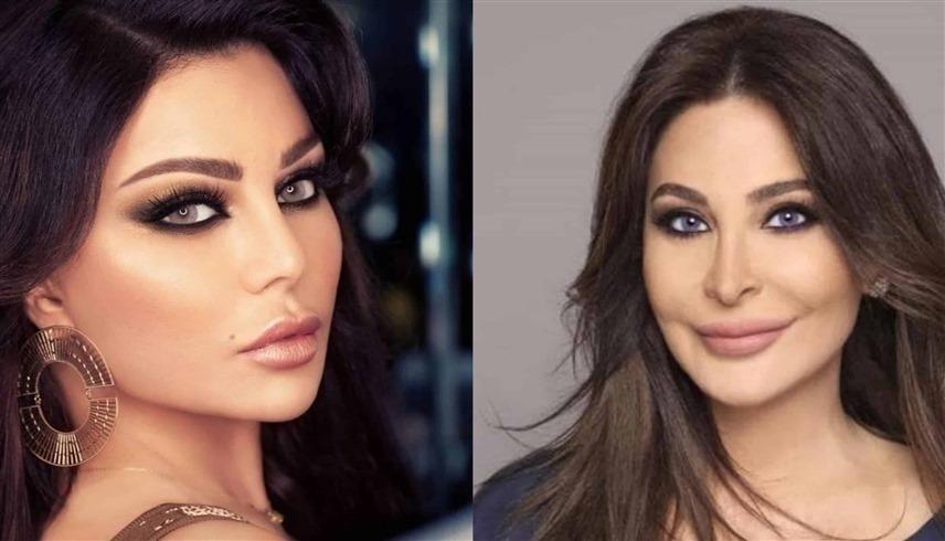 شاهد كيف فاجأت إليسا صديقتها هيفاء وهبي على المسرح