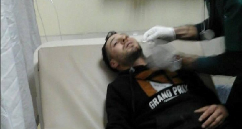 اصابة شاب فلسطيني دهسته دورية اسرائيلية